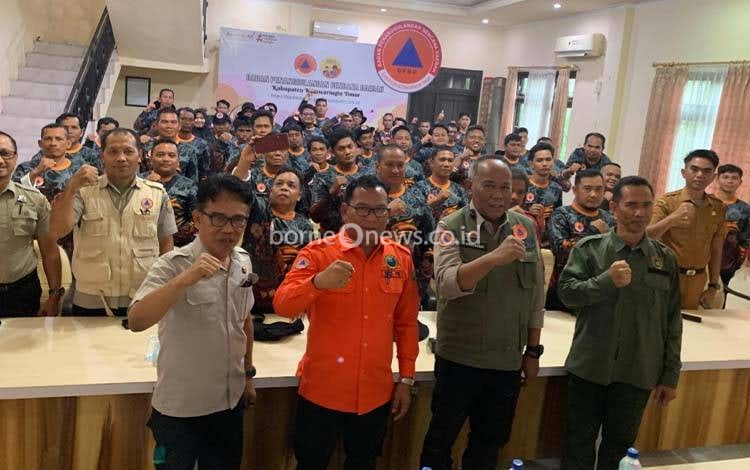 MPA 4 Kecamatan di Kotim Ikuti Pelatihan Posko Karhutla