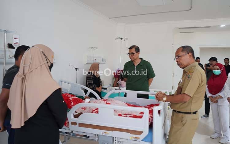 Kadis Kesehatan Kalteng Tinjau Operasional RSUD Hanau