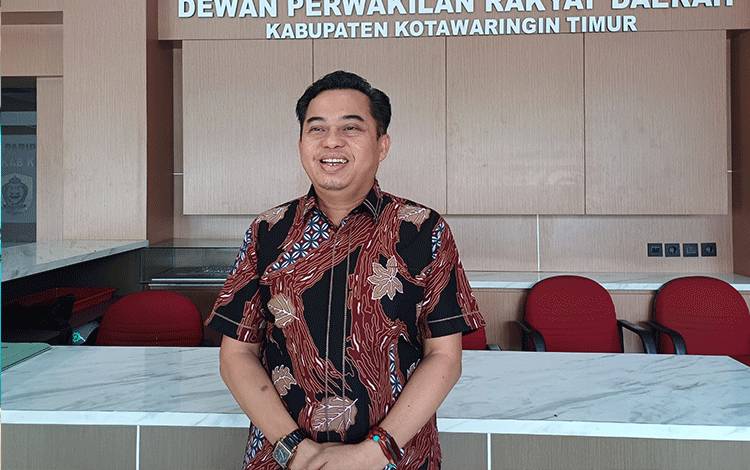 Ketua DPRD Kotawaringin Timur Rimbun. (FOTO: DEWIP)