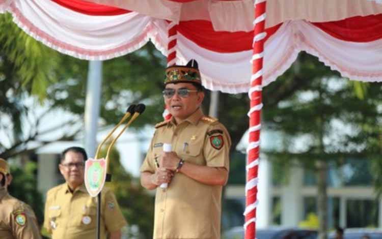 Gubernur Kalteng Ingatkan Tenaga Kontrak Disiplin dan Jauhi KKN