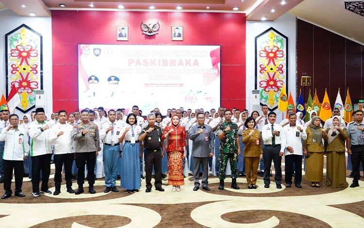 Seleksi Paskibraka Kalteng 2025 Resmi Dibuka, 80 Pelajar Berebut Kesempatan