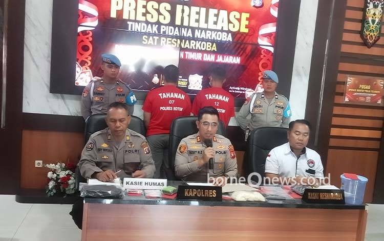 Jadi Pengedar Sabu, Aparatur Desa Tualan Hulu Ditangkap Polres Kotim