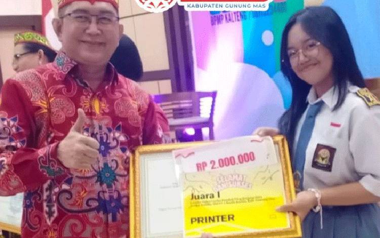 Pelajar Gunung Mas Juara I Lomba Vlog 7KAIH Tingkat Provinsi hingga Wakili Kalteng ke Nasional