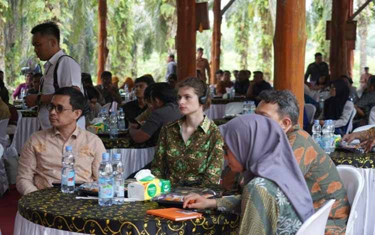 Kegiatan Palmstep Inception Kalteng dihadir Dubes UE dan Kemenkop RI. (FOTO:AWB)