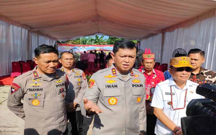 Polda Kalteng Dukung Penuh Program Pembangunan Pemerintah hingga ke Pelosok Desa