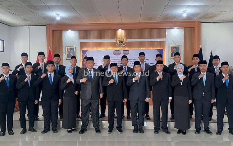 Kakanwil Ditjenpas Kalteng Lantik Pejabat Baru dan 19 CPNS