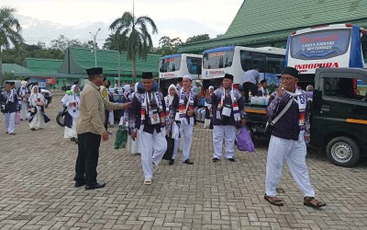 JCH Kapuas Kloter 03 Akan Diberangkatkan ke Tanah Suci Sore ini dari Embarkasi Banjarmasin