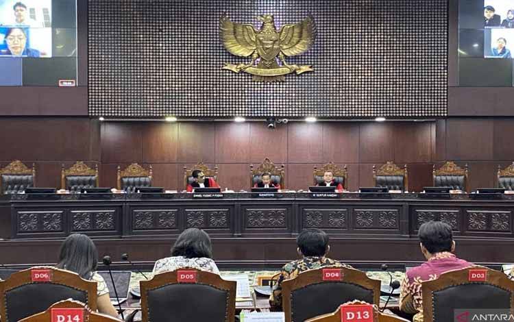 MK Mulai Sidangkan 11 Perkara Uji Formal dan Material UU TNI