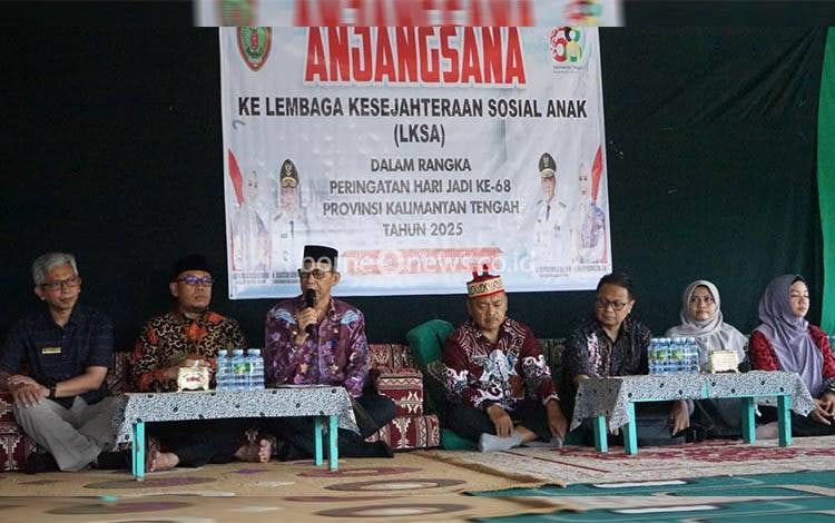 Pemprov Kalteng Gelar Anjangsana ke LKSA Iqro Sambut Hari Jadi ke-68