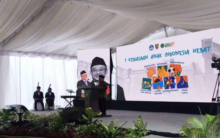 Mendikdasmen Luncurkan 7 Kebiasaan Anak Hebat di Kalteng