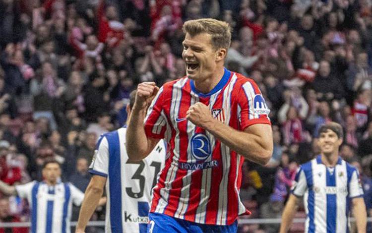 Empat Gol Sorloth Bawa Atletico Madrid Taklukkan Real Sociedad