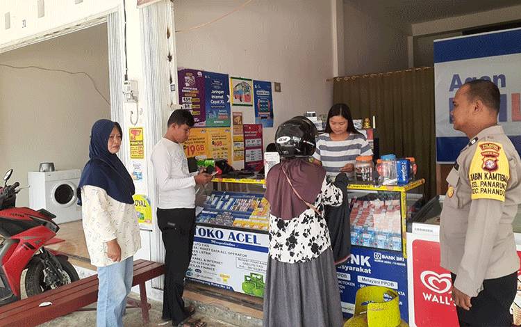 Bhabinkamtibmas Panarung Respon Cepat Dugaan Peredaran Uang Palsu di Palangka Raya