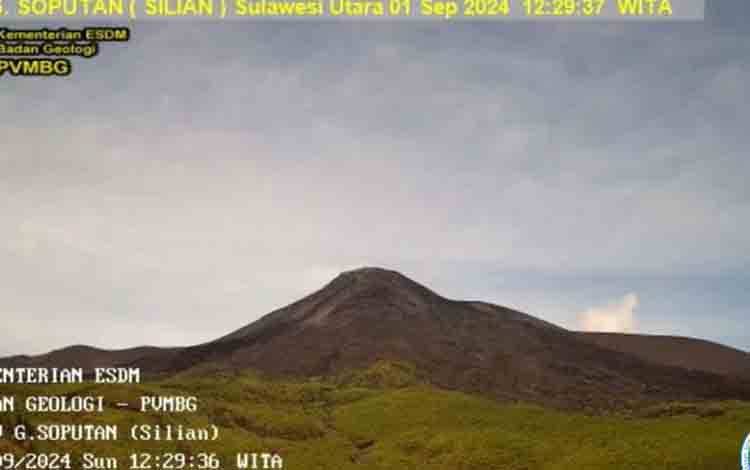 Badan Geologi: Kegempaan Gunung Soputan Didominasi Tektonik Jauh