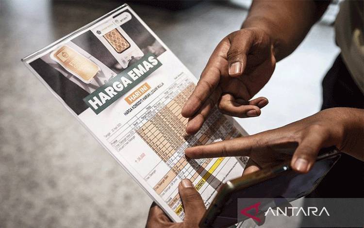Emas Antam pada Senin Anjlok Rp23.000 ke Angka Rp1,905 Juta Per Gram