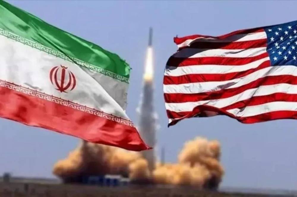 Ilustrasi Iran dan Amerika Serikat. /ANTARA/Anadolu/py