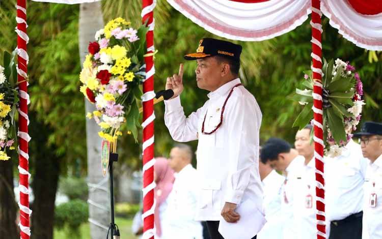 Gubernur Kalteng Tekankan Chemistry dan Kedisiplinan