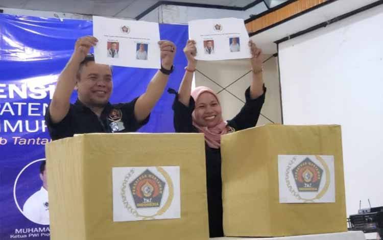 Petahana Kembali Pimpin PWI Kotim Masa Bakti 2025-2028