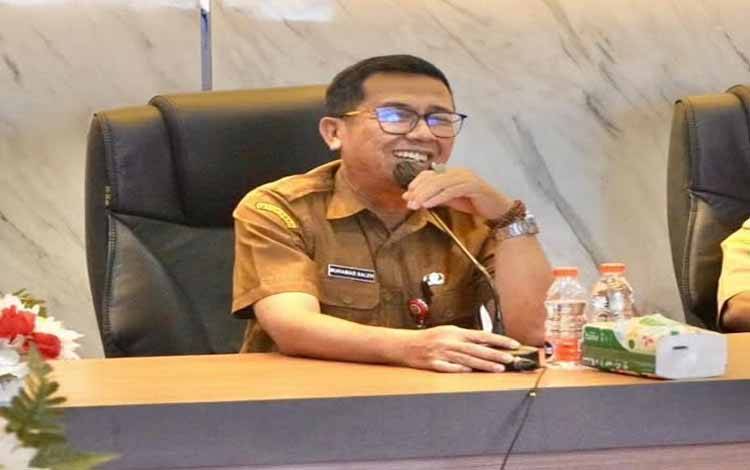 Plt Kepala Dinas Komunikasi dan Infomatika Kotim, Muhammad Saleh