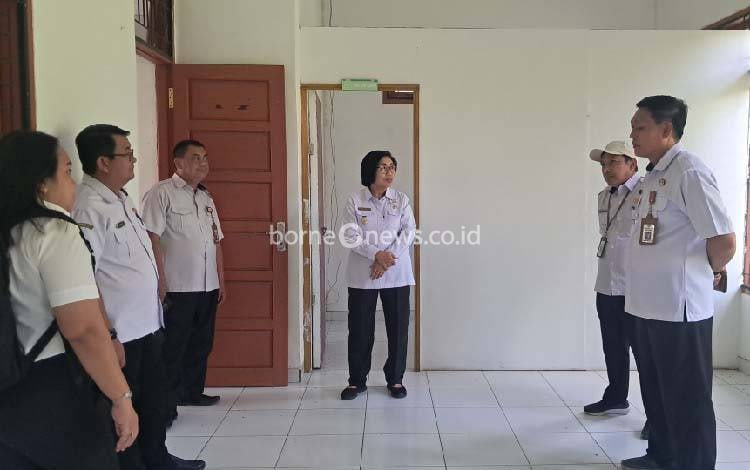 Wakil Bupati Gunung Mas Tinjau Lokasi Sekolah Rakyat Sementara