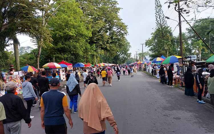 Dinas Perhubungan Kotim Evaluasi dan Kembangkan Taman Kota Sampit Agar Ramai Peminat