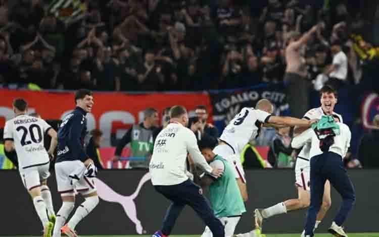 Bologna Raih Gelar Piala Italia Seusai Tekuk AC Milan 1-0