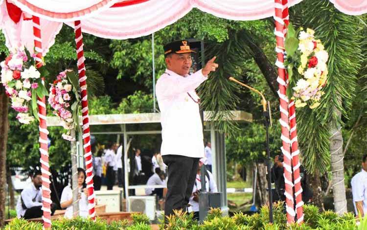 Apel Gabungan Jadi Momentum Pemprov Kalteng Perkuat Kolaborasi ASN