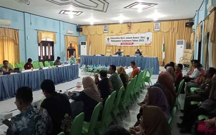 Pemkab Sukamara Dorong Budaya Inovasi Diberbagai Sektor