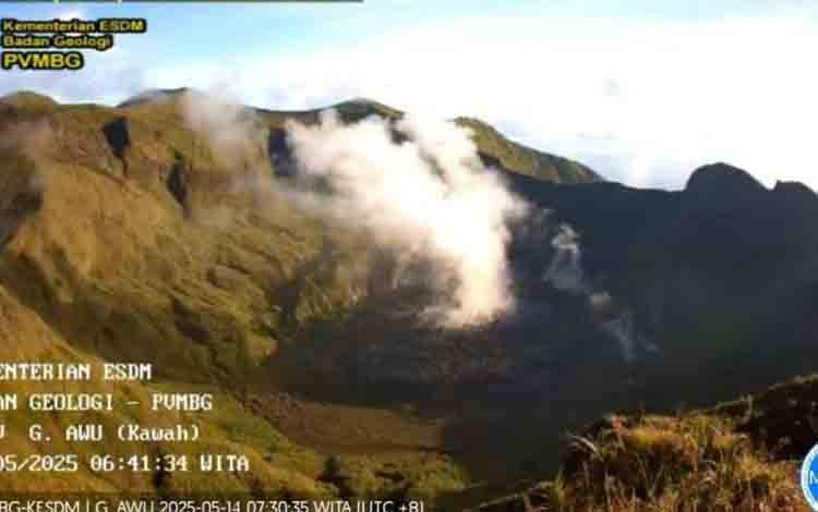 Badan Geologi: Kegempaan Gunung Awu Didominasi Gempa Vulkanik Dangkal