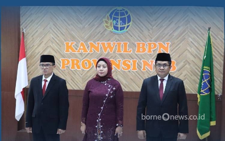 Halilintar Dilantik Menjadi Kepala Kantor Pertanahan Kabupaten Gunung Mas