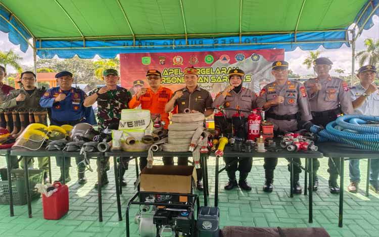 Polres Pulang Pisau Siapkan Personel dan Sarpras Siaga Karhutla