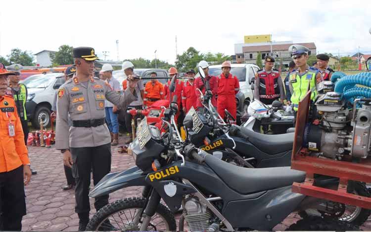 Polres Katingan Bersiap Hadapi Karhutla