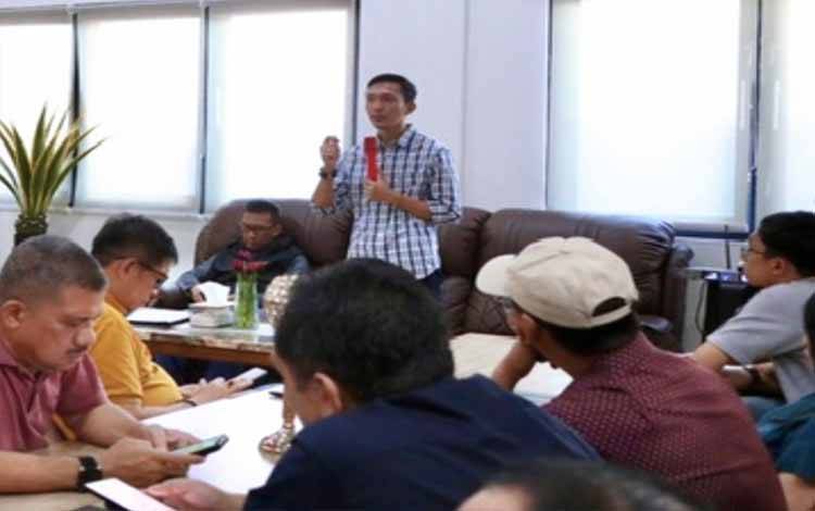 Diskominfosantik Kalteng Ajak Media Jadi Mitra Strategis Pemerintah