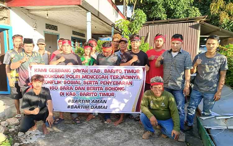 Gerbang Dayak Barito Timur Nyatakan Dukungan Penuh kepada Polri Jaga Stabilitas dan Lingkungan