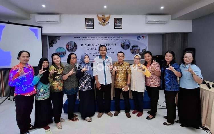 Bimbingan Teknis atau Bimtek Guru Utama Tahap 2 RBD yang digelar Balai Bahasa Provinsi Kalimantan Tengah di Hotel Fovere pada 13-16 Mei 2025. (FOTO: Istimewa)