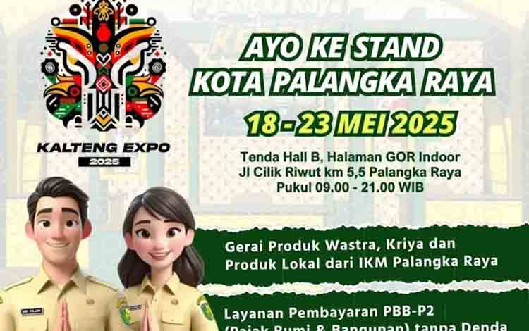 Masyarakat Bisa Bayar PBB-P2 Tanpa Denda di Stand Kota Palangka Raya Selama FBIM 2025