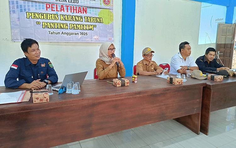 Camat Pematang Karau: Karang Taruna Harus Lincah, Gesit dan Percaya Diri