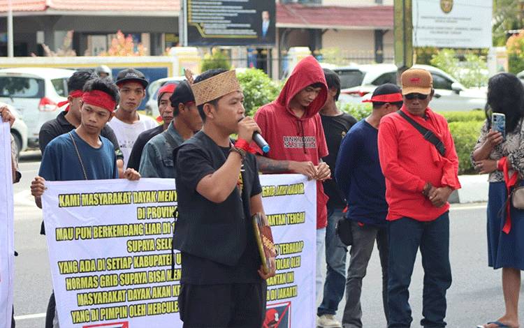 Aliansi Masyarakat Kalteng Bersatu Tolak Keras Eksistensi Ormas GRIB Jaya