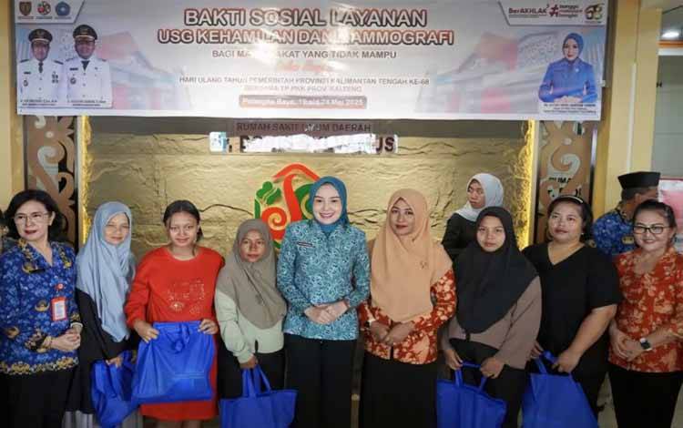 Kalteng Sediakan Layanan USG dan Mammografi Peduli Kesehatan Perempuan