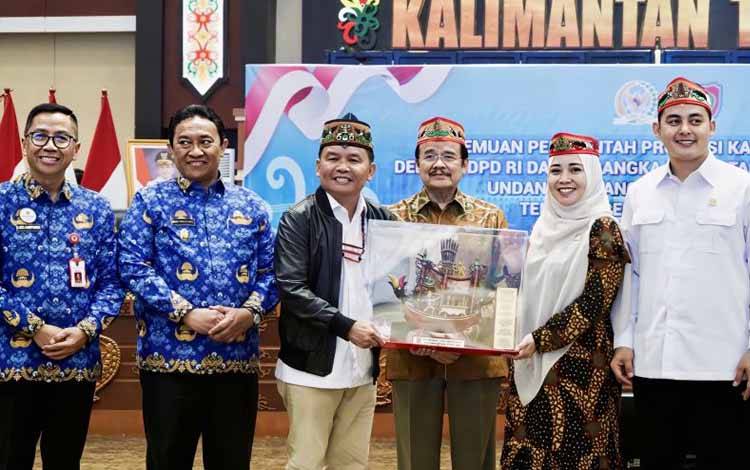 Pemprov Kalteng-DPD RI Bahas Peninjauan UU Pemerintah Daerah