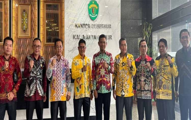 Wakil Bupati Katingan Audensi dengan Gubernur Kaltim, Begini Tanggapannya