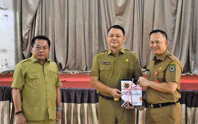 Jabatan Sekda Kapuas Resmi Diserahterimakan
