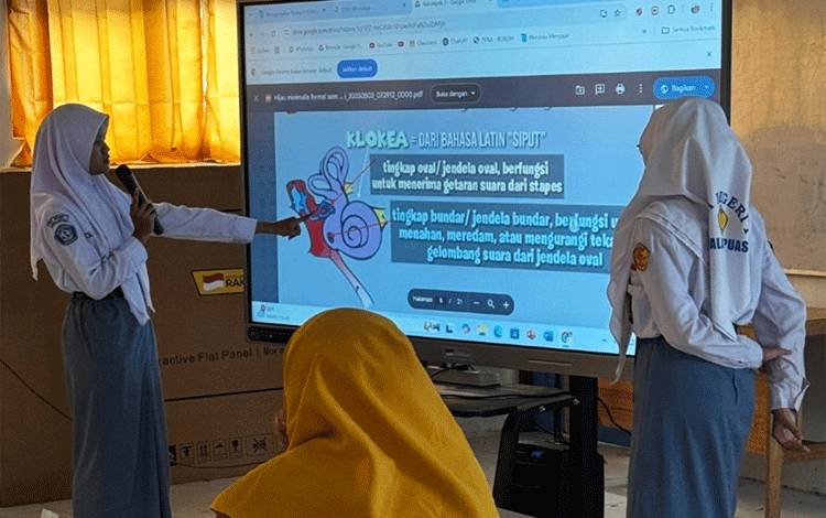 Kepala SMAN 1 Kuala Kapuas Apresiasi Digitalisasi Pendidikan di Pedalaman
