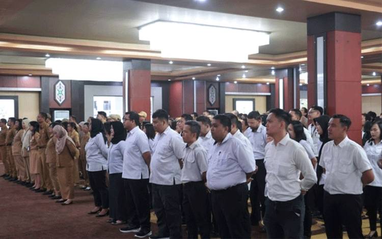 Plt Sekda Kalteng Tekankan Visi Misi Gubernur Kalteng dalam Peringatan Harkitnas
