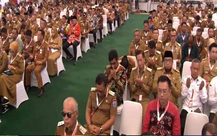 Pj Bupati Barito Utara Hadiri Sarasehan Nasional Perkuat Ideologi Pancasila Hadapi Tantangan Geopolitik Global
