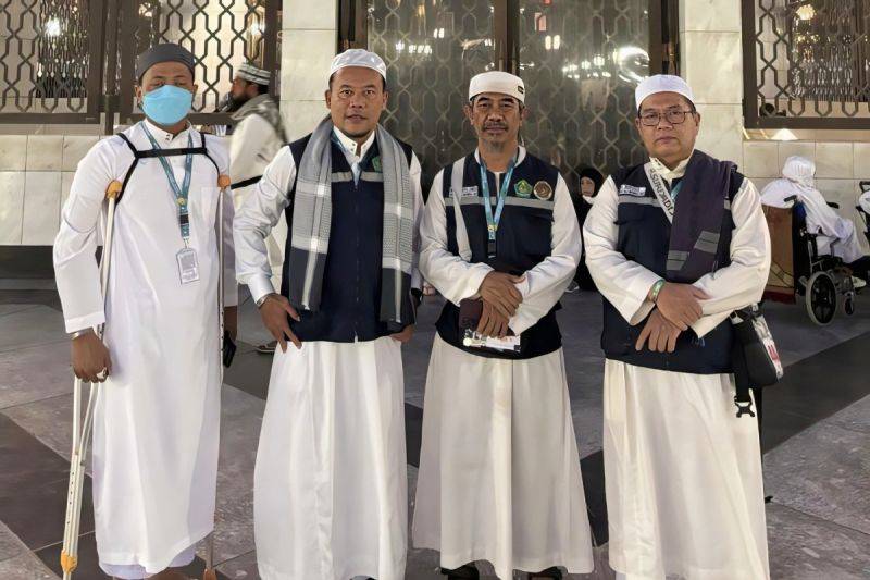 Program Haji Ramah Lansia Berjalan Optimal, Jemaah Kalteng Dapat Layanan Maksimal di Tanah Suci