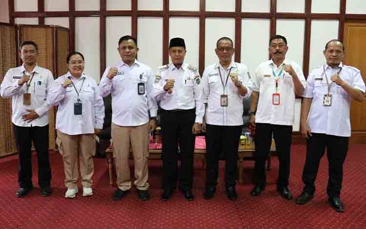 Wakil Bupati Seruyan Terima Audiensi Loka Pengawas Obat dan Makanan Kabupaten Kobar