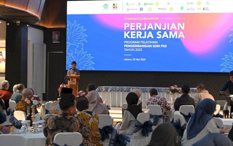 BPDP Tandatangani 18 Perjanjian Kerjasama Pelatihan SDM Perkebunan