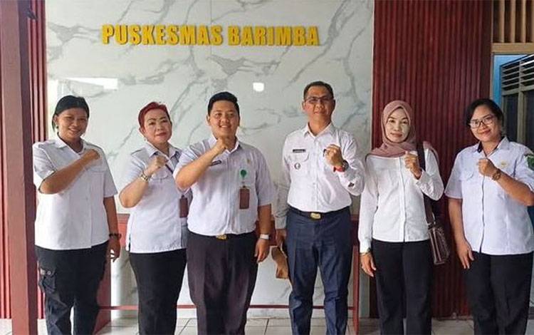Tingkatkan Koordinasi, Camat Kapuas Hilir Kunjungi Puskesmas Barimba