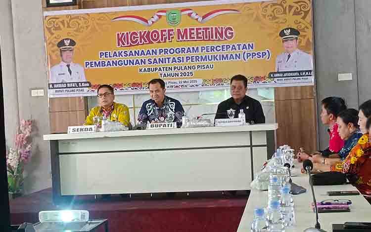 Pemkab Pulpis Gelar Kick Off Meeting PPSP 2025