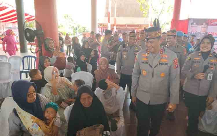 Gebyar Posyandu Presisi Polda Kalteng Percepat Penanganan Stunting